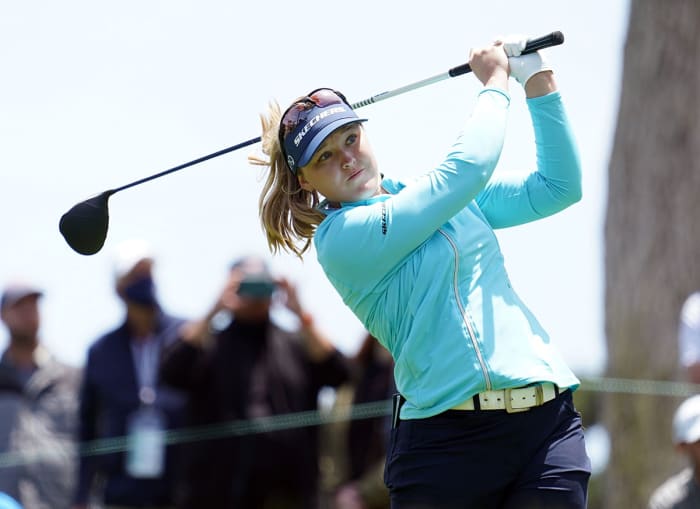 Brooke Henderson plays the 2021 U.S. Women's Open.